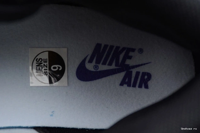 Purple' Retro 'Court Jordan 555088-501 High 1 OG Air 0720